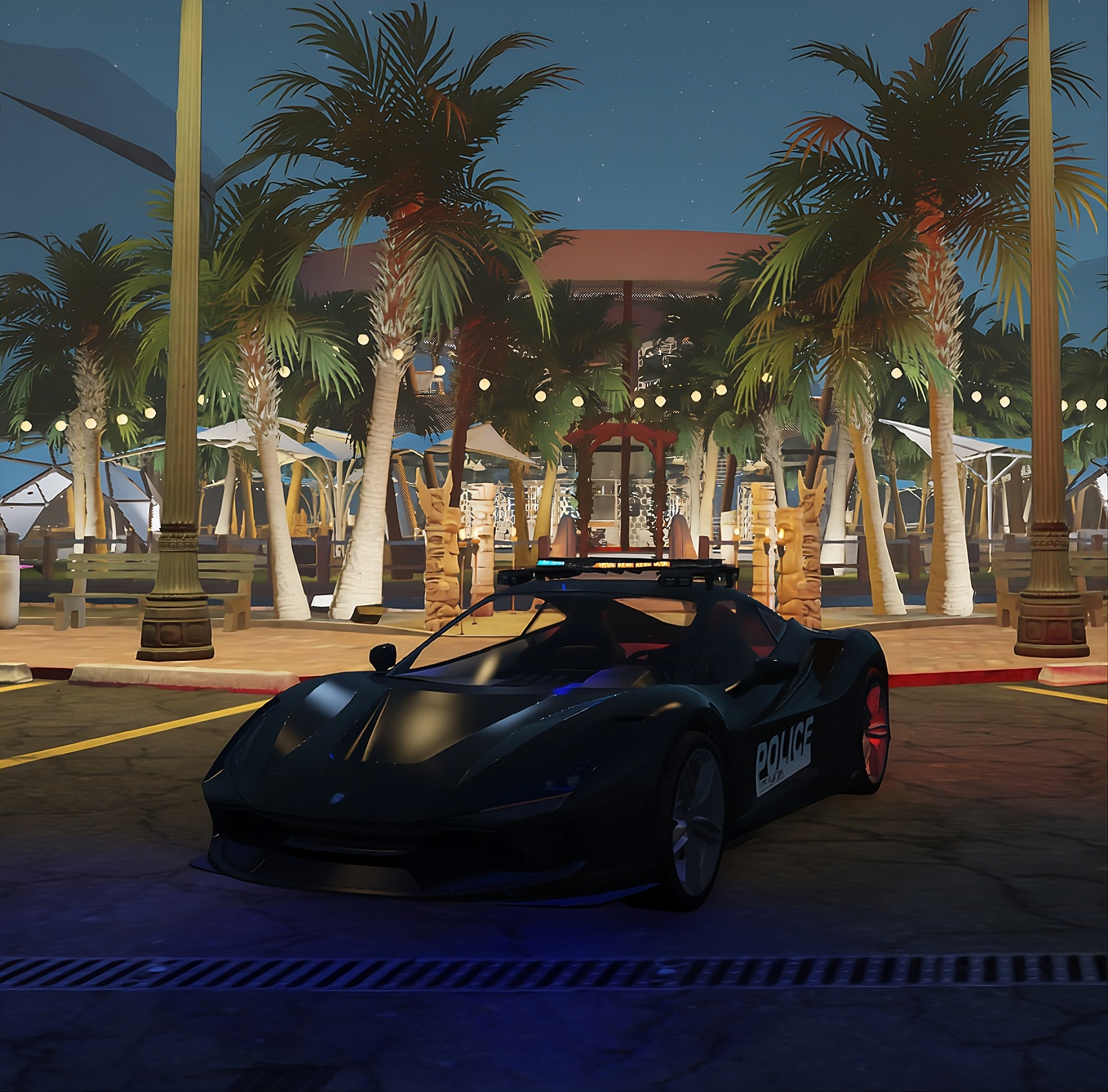 Patrulla nocturna en The Sunset RP